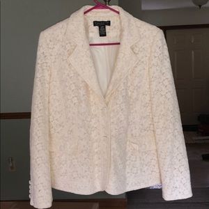 Lace blazer